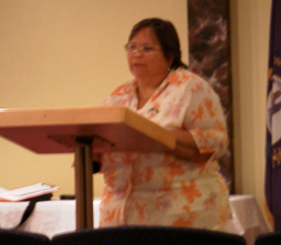 Kit Ehrman Speaks on Writing Compelling Fiction at 
the International Mystery Writers' Festival on 13 June, 2008.