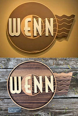 [ WENN sign from the series and from Wavytail ]